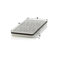 Фильтр салона MANN-FILTER CUK 3858